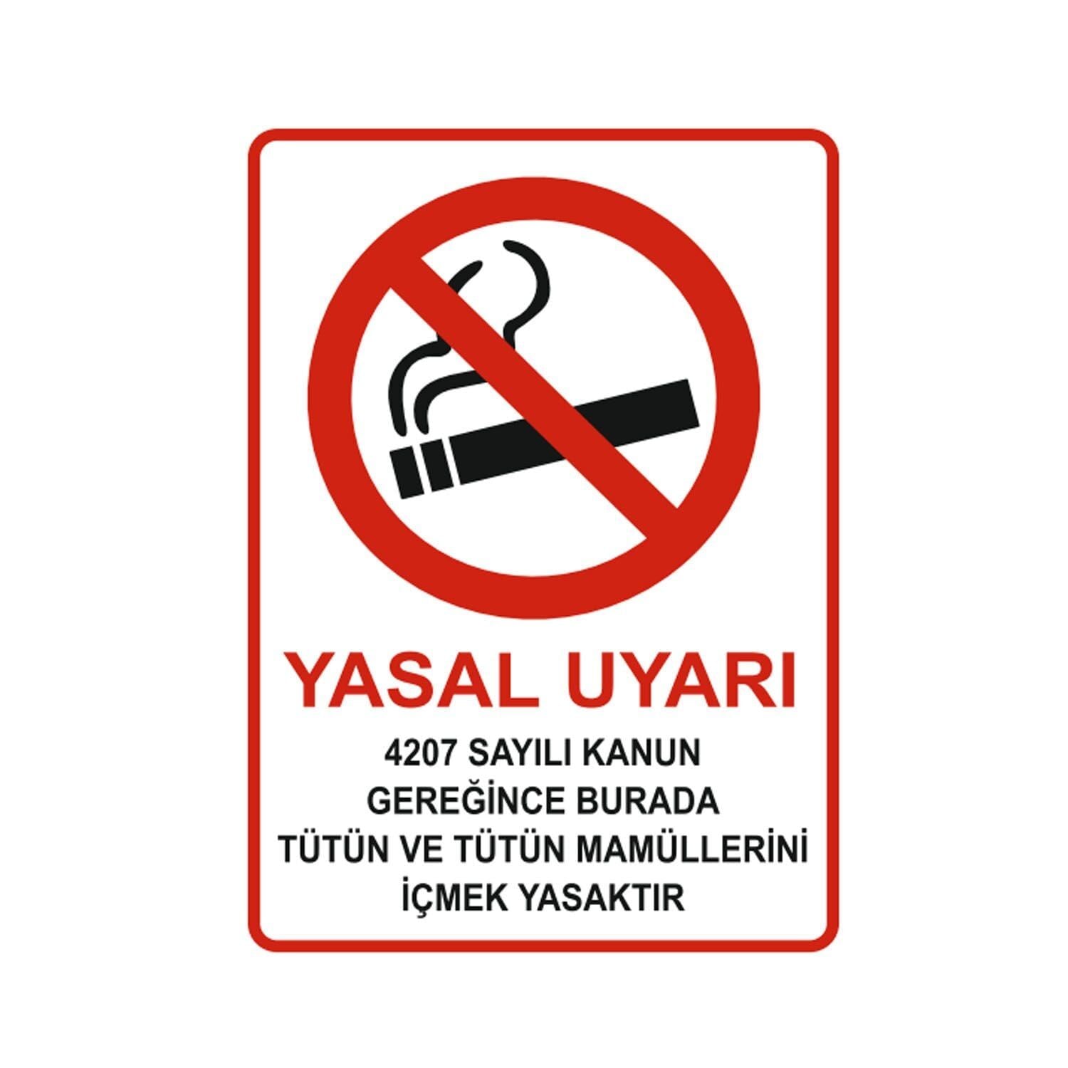 Yasal Uyarı Tütün ve Tütün Mamülleri İçmek Yasaktır