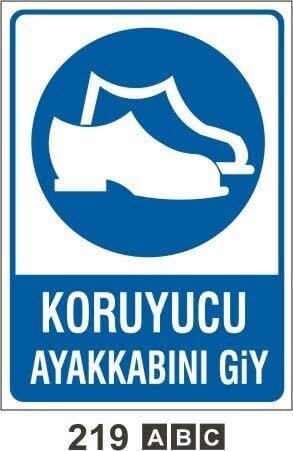 Koruyucu Ayakkabı Giy