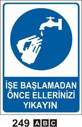 İşe Başlamadan Önce Ellerinizi Yıkayın