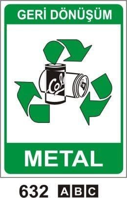 Metal (Geri Dönüşüm/Tehlikeli Atık Levhası)