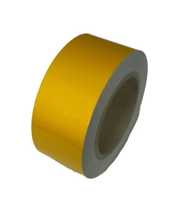 Reflektörlü Bant - Sarı Renk 50x50