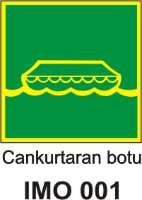 İmo Gemi İşaretleri (10*10 cm) 83