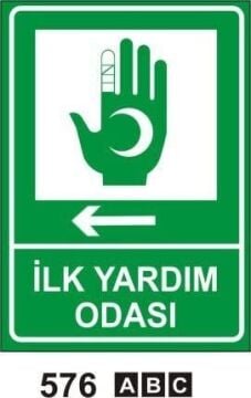 İlk Yardım Odası Sol Ok