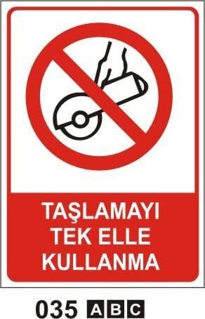 Taşlamayı Tek Elle Kullanma