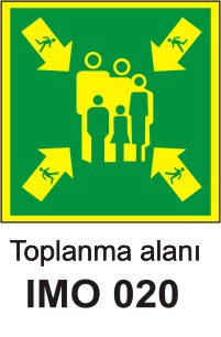 İmo Gemi İşaretleri (10*10 cm) 64