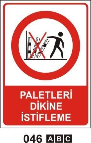 Paletleri Dikine İstifleme