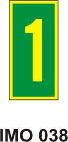 İmo Gemi İşaretleri (10*10 cm) 46