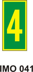 İmo Gemi İşaretleri (10*10 cm) 43