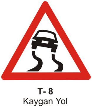 Kaygan Yol Levhası