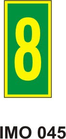 İmo Gemi İşaretleri (10*10 cm) 39