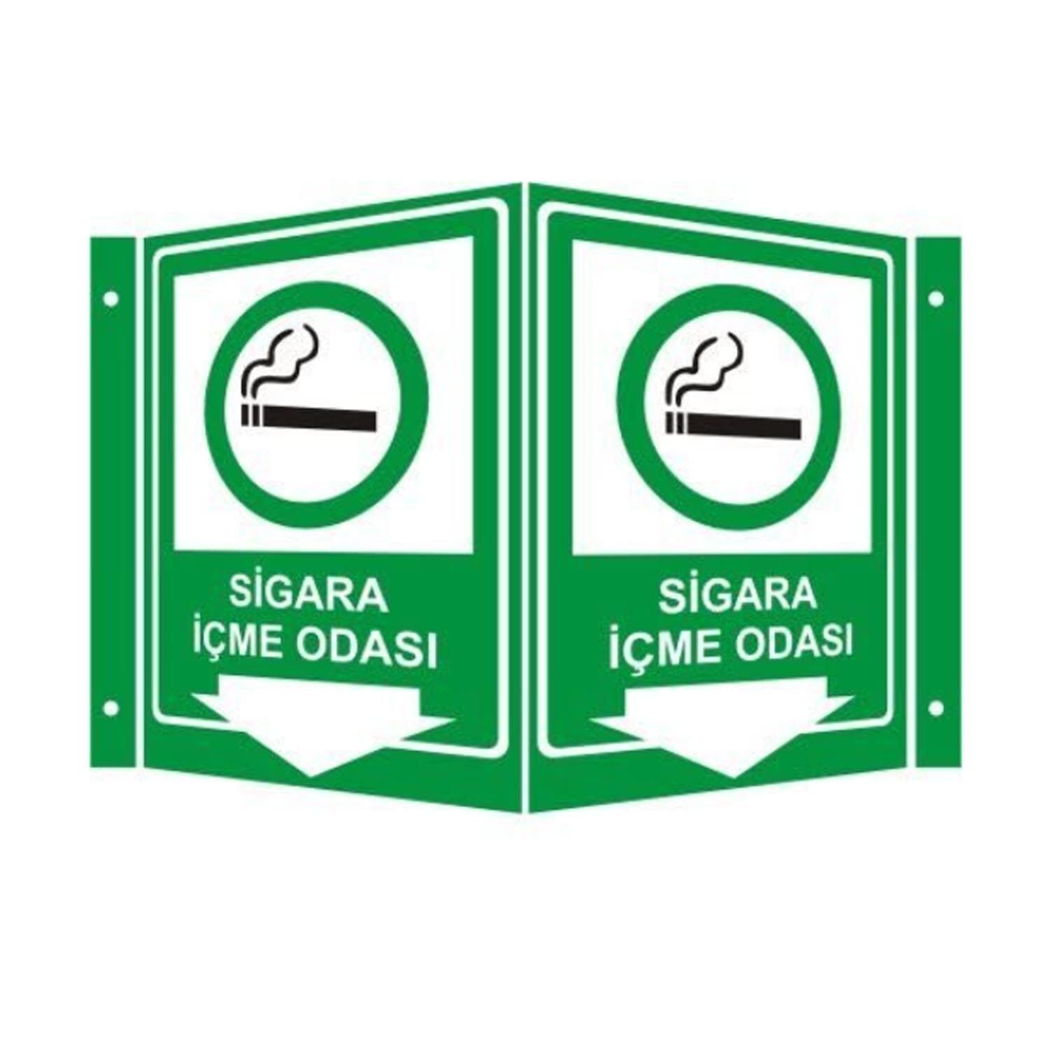 Sigara İçme Odası Panoramik Levha (35x56cm)
