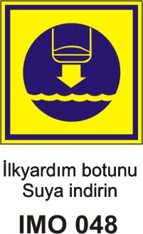 İmo Gemi İşaretleri (10*10 cm) 36