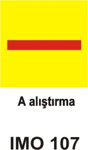 İmo Gemi İşaretleri (10*10 cm) 25