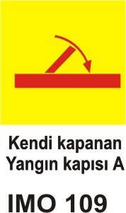 İmo Gemi İşaretleri (10*10 cm) 23