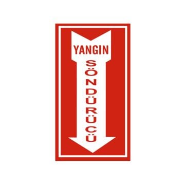 Yangın Söndürücü Levhası
