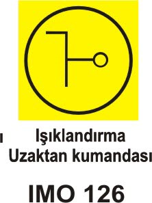 İmo Gemi İşaretleri (10*10 cm) 11