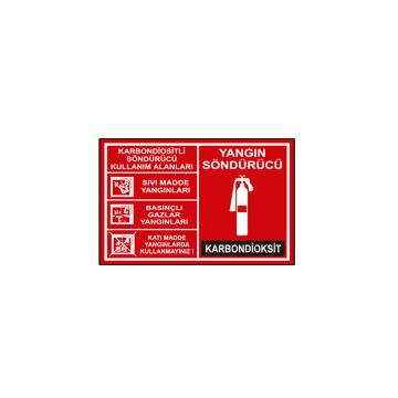 Yangın Söndürücü Karbondioksit