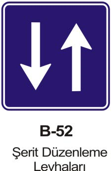 Şerit Düzenleme Levhaları