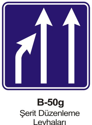 Şerit Düzenleme Levhaları