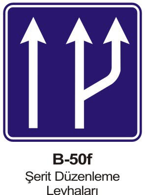 Şerit Düzenleme Levhaları