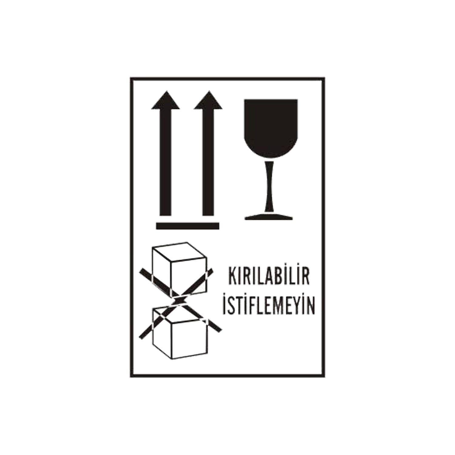 Transport Etiketleri (Kırılabilir İstiflemeyin Etiketi)