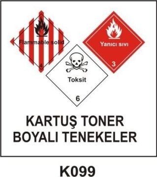 Tehlikeli Madde Ambalaj Saklama Kapları Etiketleri