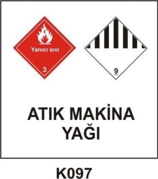 Tehlikeli Madde Ambalaj Saklama Kapları Etiketleri