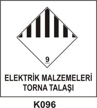 Tehlikeli Madde Ambalaj Saklama Kapları Etiketleri