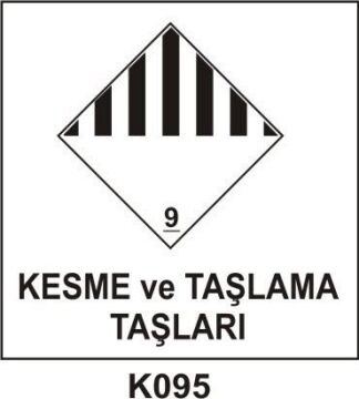 Tehlikeli Madde Ambalaj Saklama Kapları Etiketleri