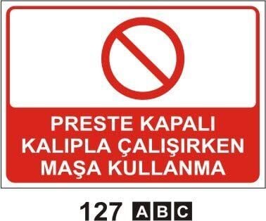 Preste Kapalı Kalıpta Çalışırken Maşa Kullanma