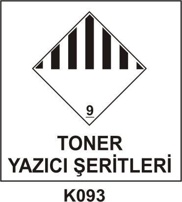 Tehlikeli Madde Ambalaj Saklama Kapları Etiketleri