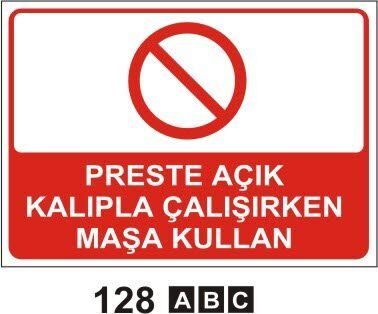 Preste Açık Kalıpla Çalışırken Maşa Kullan