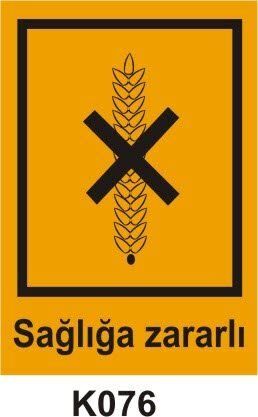 Tehlikeli Madde Ambalaj Saklama Kapları Etiketleri