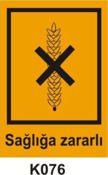 Tehlikeli Madde Ambalaj Saklama Kapları Etiketleri