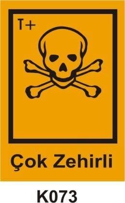 Tehlikeli Madde Ambalaj Saklama Kapları Etiketleri