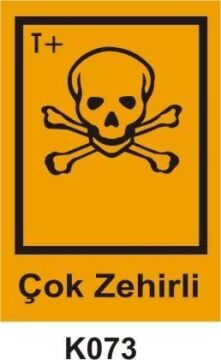 Tehlikeli Madde Ambalaj Saklama Kapları Etiketleri