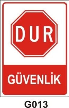 Güvenlik Levhası