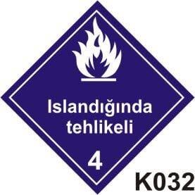 Tehlikeli Madde Taşıma Etiketleri