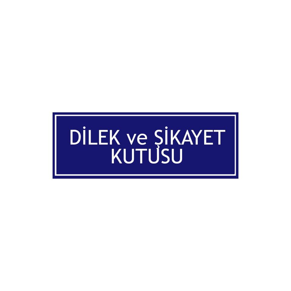 Dilek Ve Şikayet Kutusu