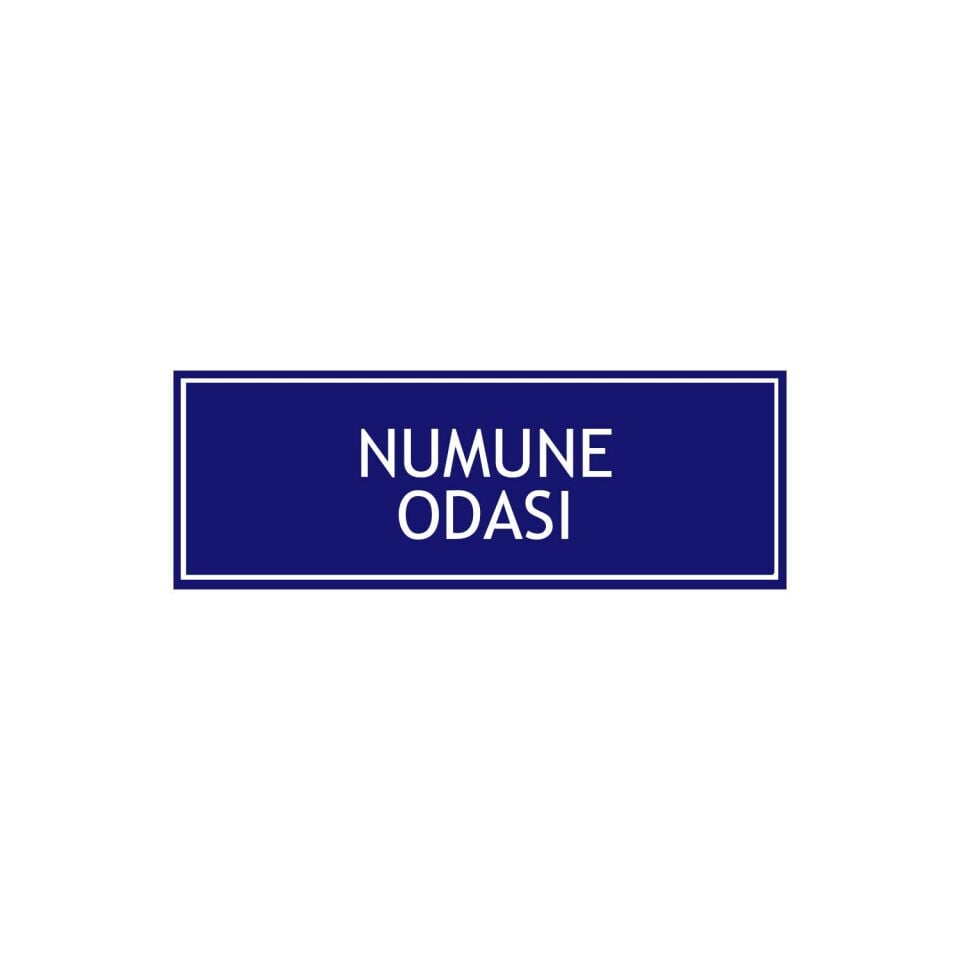Numune Odası Levhası