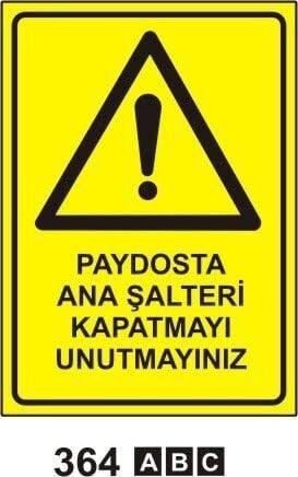 Boşalan Tüpleri İşaretle