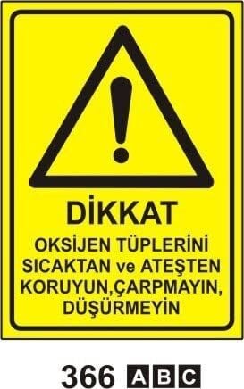 Dikkat Oksijen Tüplerini Sıcaktan ve Ateşten Koruyun ...