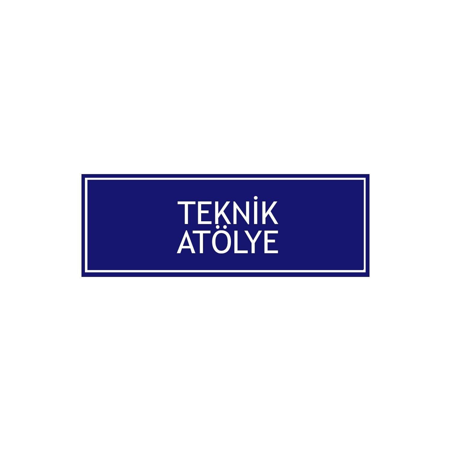 Teknik Atölye Levhası