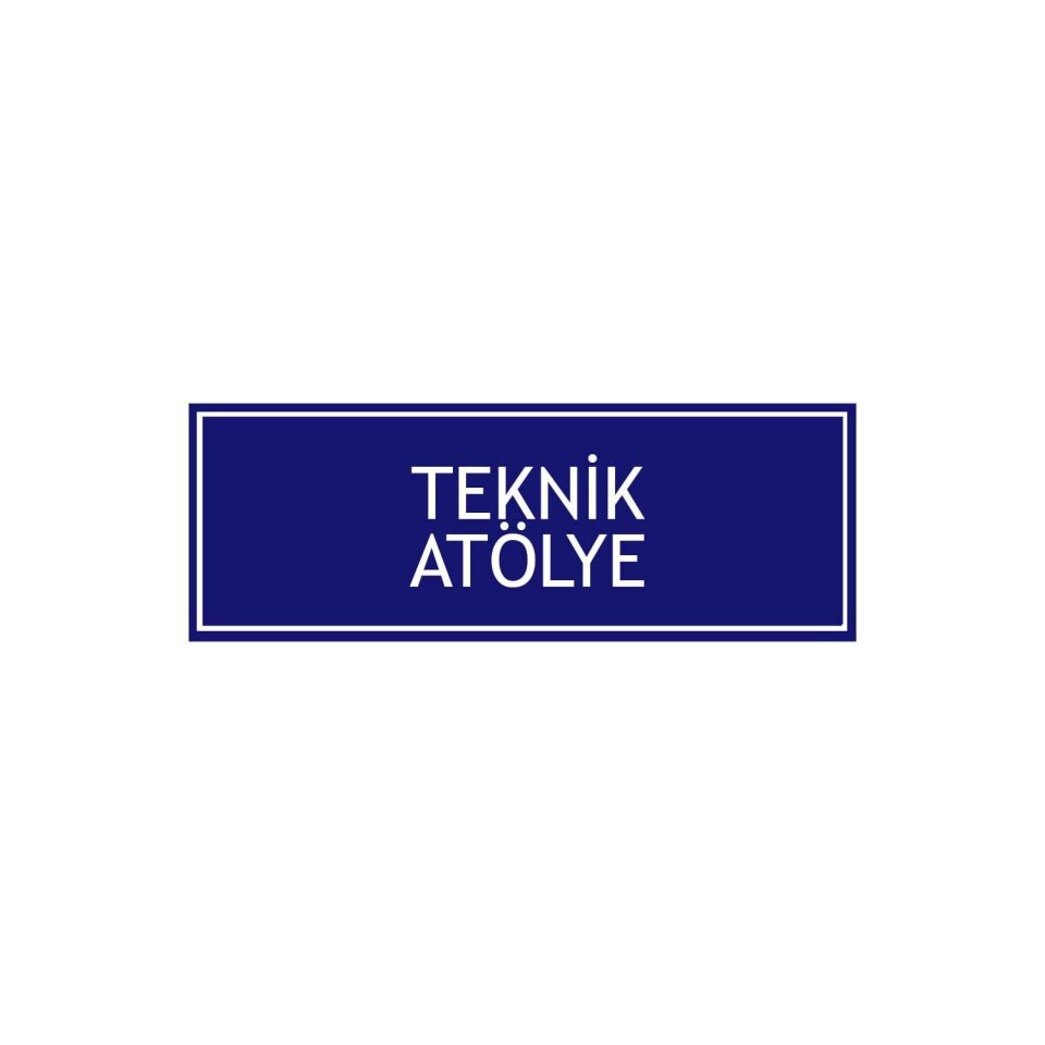 Teknik Atölye Levhası
