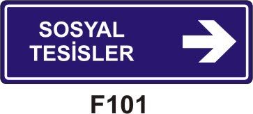 Sosyal Tesisler Levhası