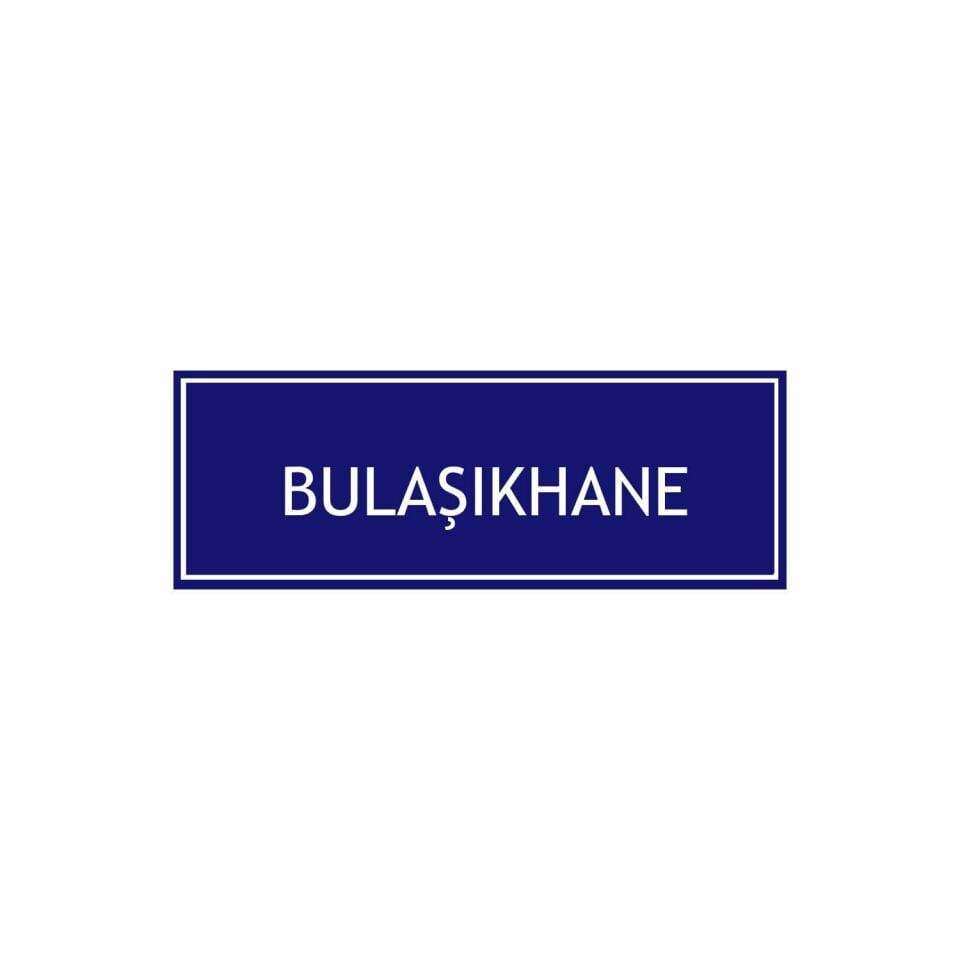 Bulaşıkhane Levhası