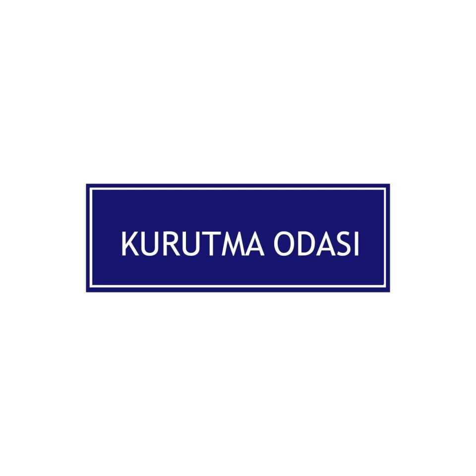 Kurutma Odası Levhası