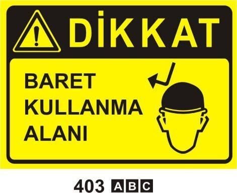 Baret Kullanma Alanı