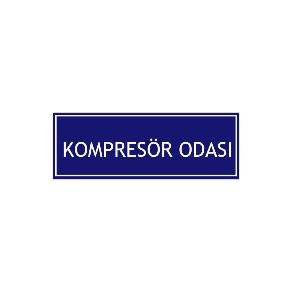 Kompresör Odası Levhası