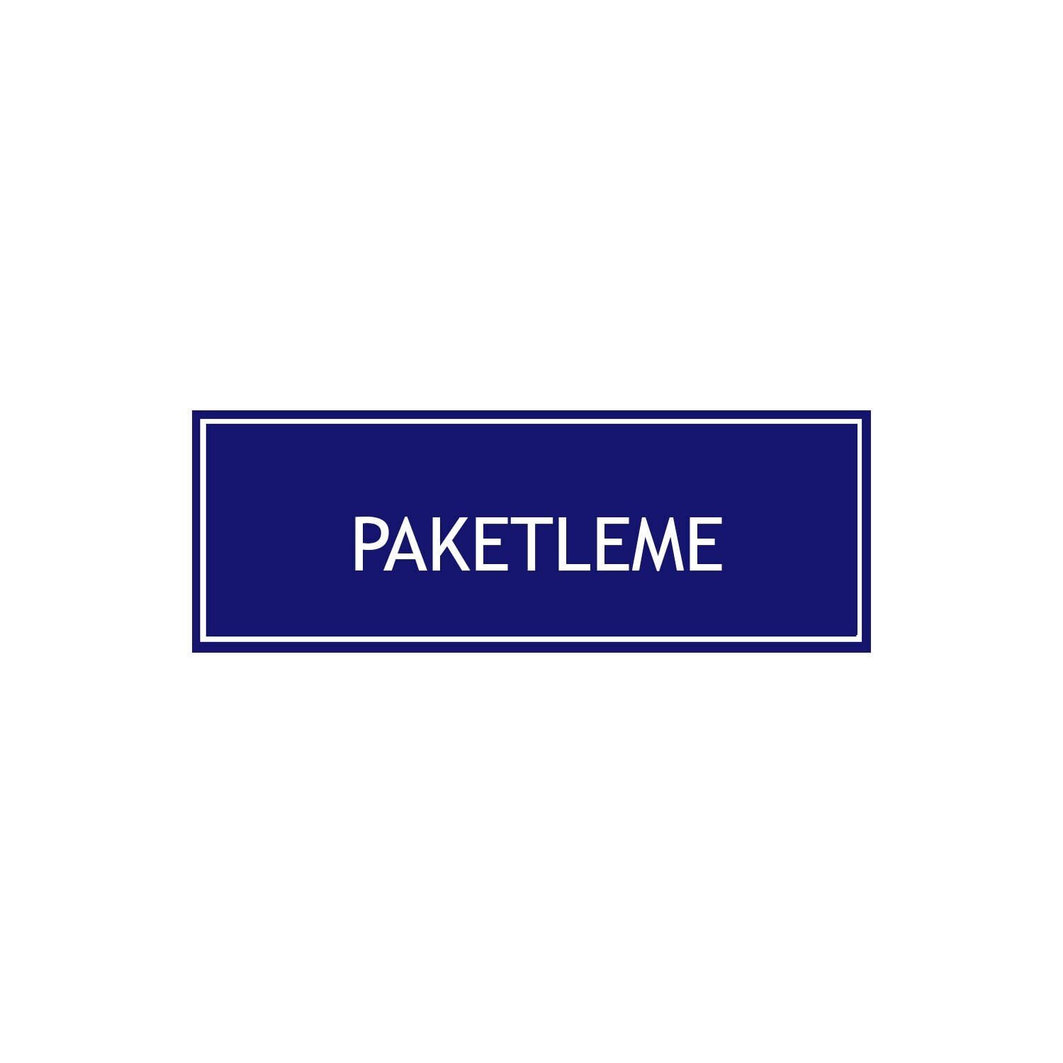 Paketleme Levhası